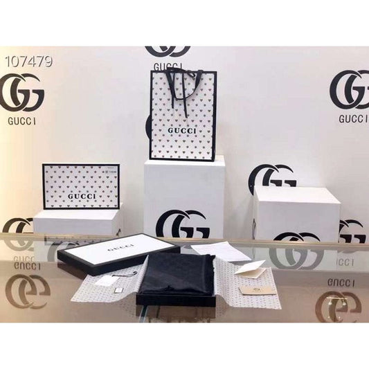 Gucci Wool and Silk Square Scarf SS001066