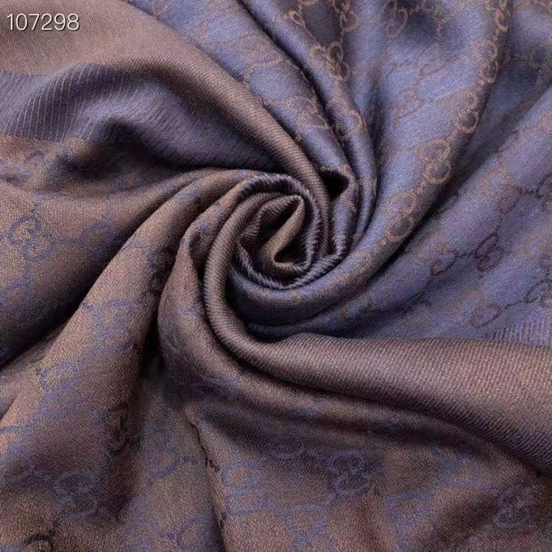Gucci Wool and Silk Square Scarf SS001069