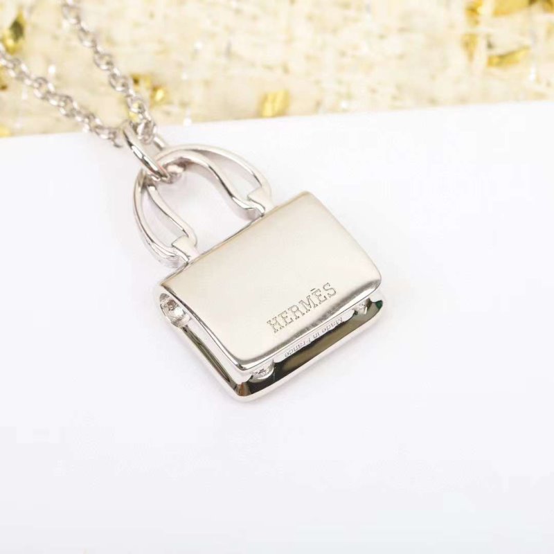 Hermes Bag Necklace JWLH0137