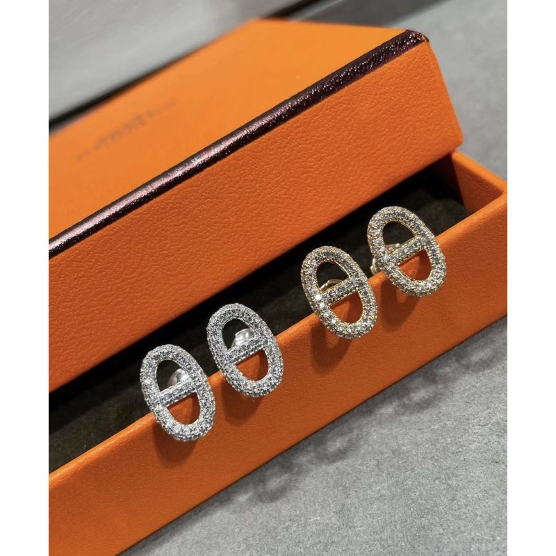 Hermes  Farandole Pig Nose Classic Ring JWLH0006