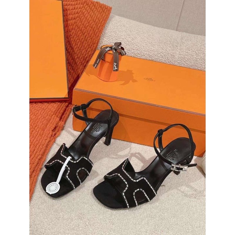 Hermes Heeled Oran Sandals SH010279