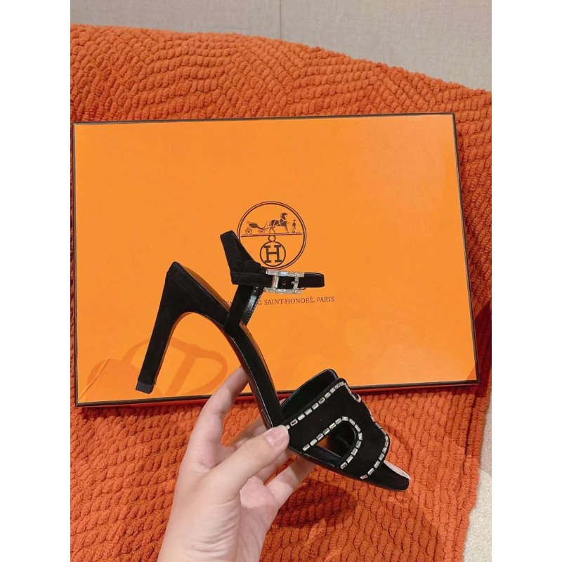 Hermes Heeled Oran Sandals SH010279