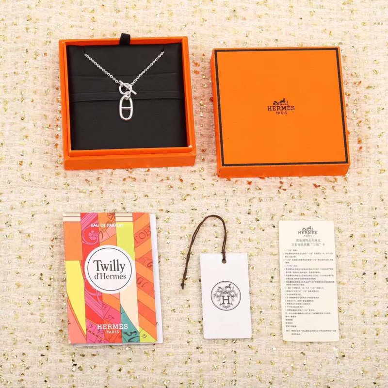 Hermes Pig nose Necklace JWLH0108