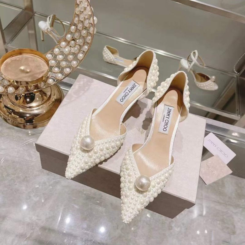 Jimmy Choo Pearl Heeled Sandals SH010354