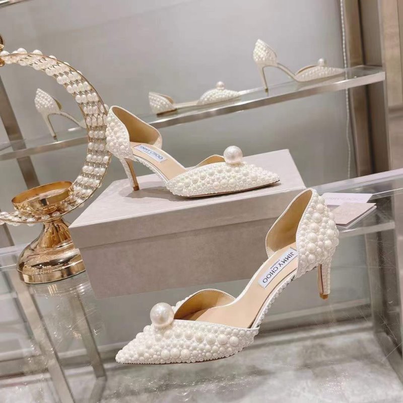Jimmy Choo Pearl Heeled Sandals SH010354