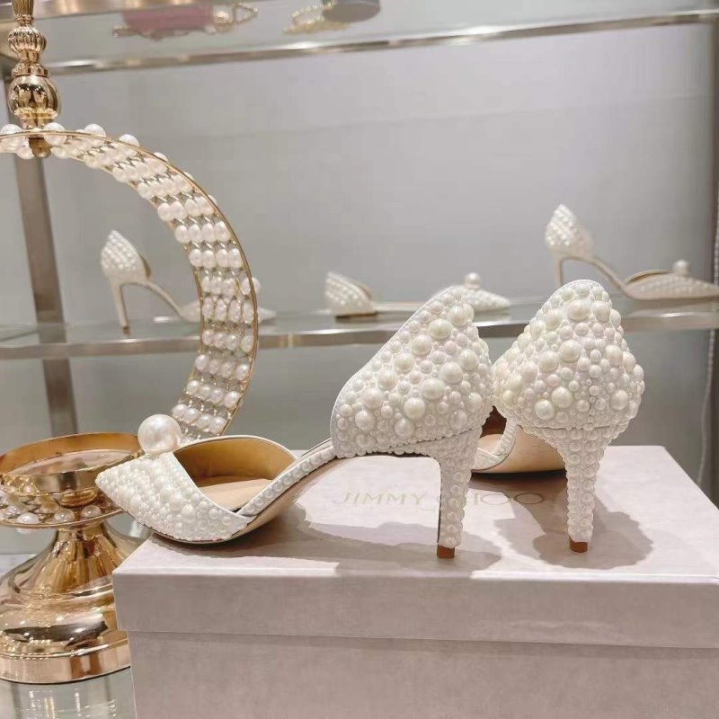 Jimmy Choo Pearl Heeled Sandals SH010354