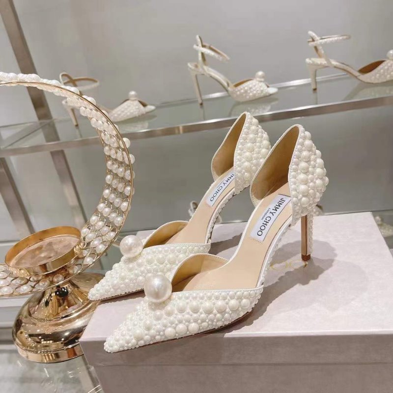 Jimmy Choo Pearl Heeled Sandals SH010355