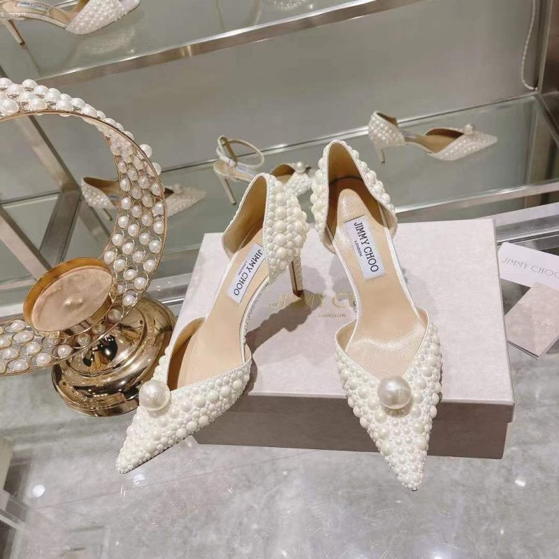 Jimmy Choo Pearl Heeled Sandals SH010355