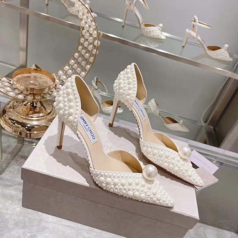 Jimmy Choo Pearl Heeled Sandals SH010355