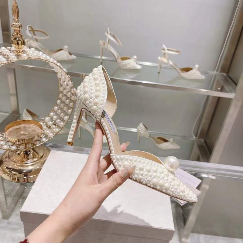 Jimmy Choo Pearl Heeled Sandals SH010355