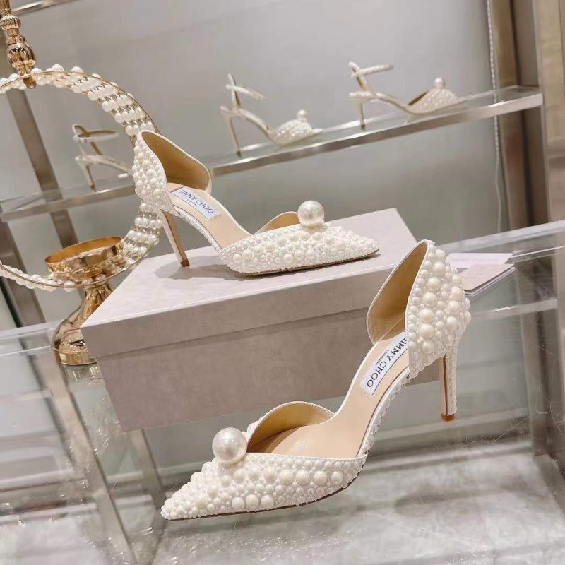 Jimmy Choo Pearl Heeled Sandals SH010355