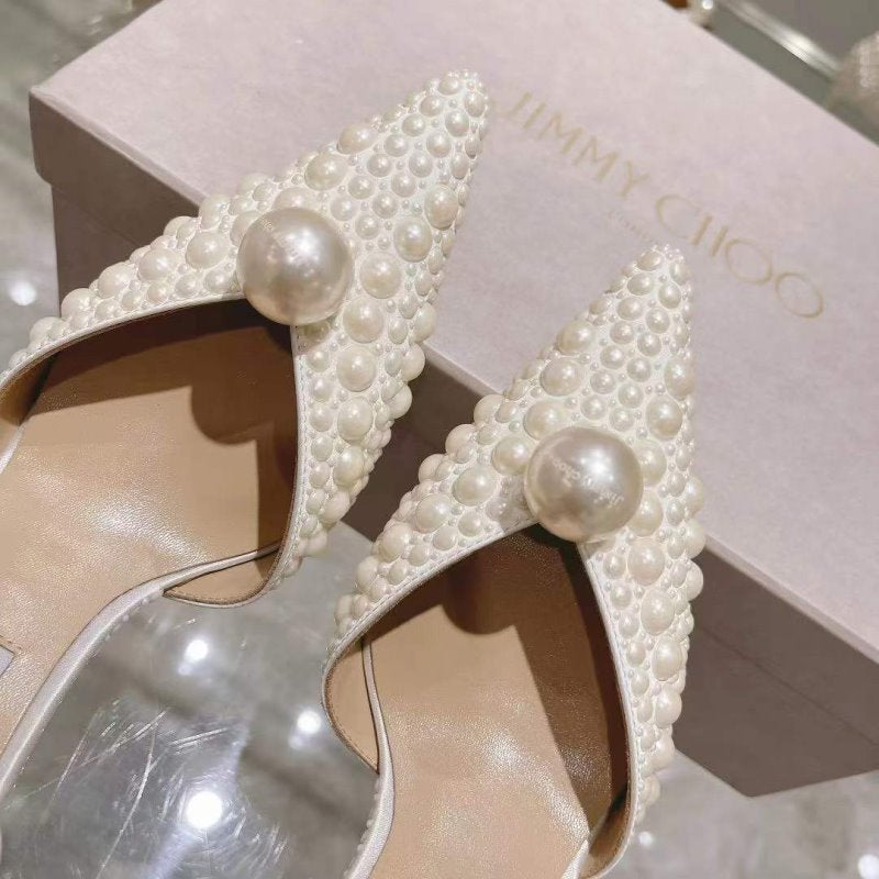 Jimmy Choo Pearl Heeled Sandals SH010355