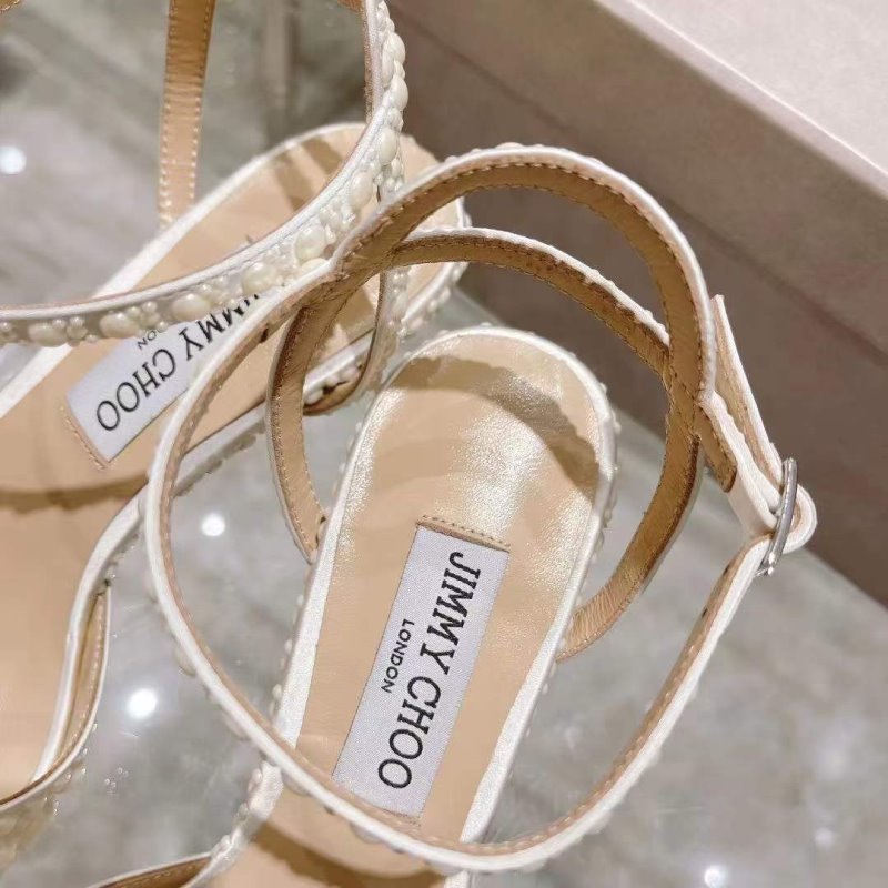 Jimmy Choo Pearl Heeled Sandals SH010356