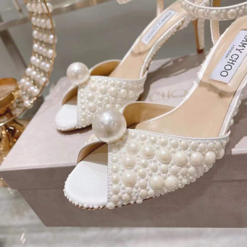 Jimmy Choo Pearl Heeled Sandals SH010356