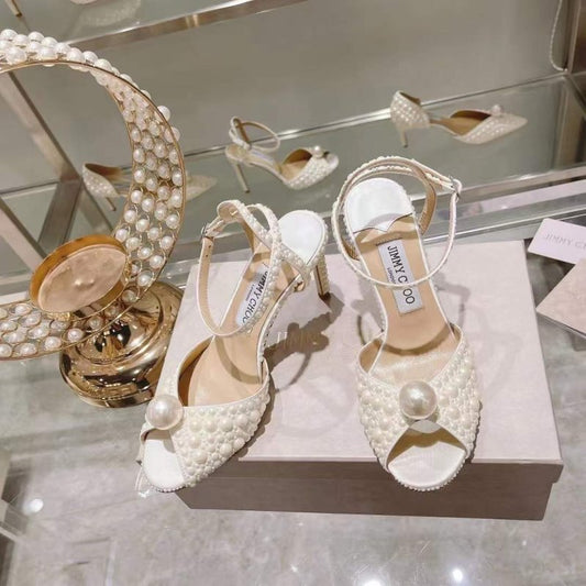 Jimmy Choo Pearl Heeled Sandals SH010357