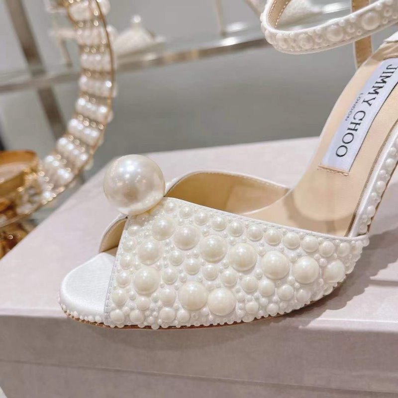 Jimmy Choo Pearl Heeled Sandals SH010357