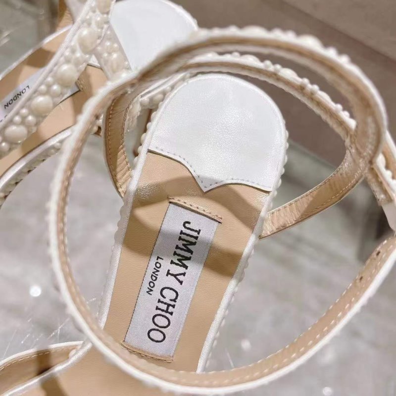 Jimmy Choo Pearl Heeled Sandals SH010357