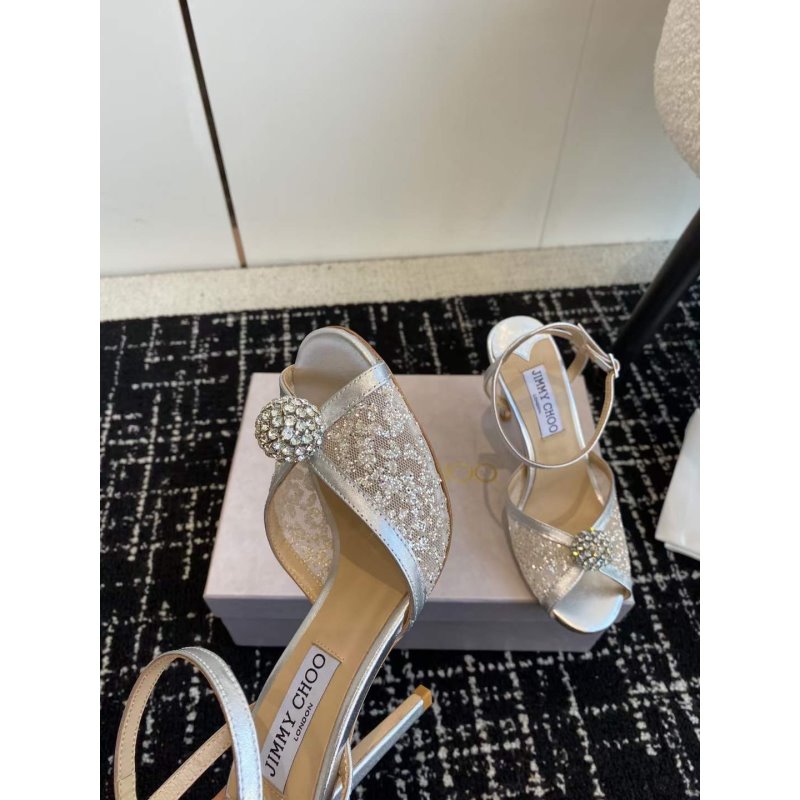 Jimmy Choo Round Toe Sandals SH010359