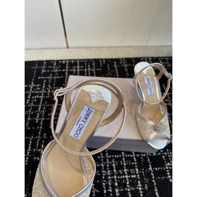 Jimmy Choo Round Toe Sandals SH010359