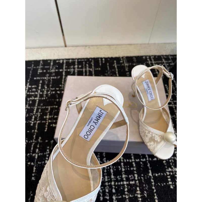 Jimmy Choo Round Toe Sandals SH010360