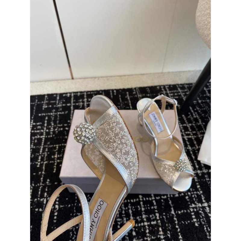 Jimmy Choo Round Toe Sandals SH010361