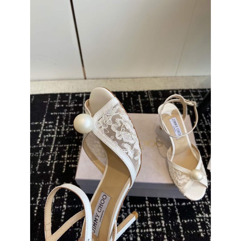 Jimmy Choo Round Toe Sandals SH010362