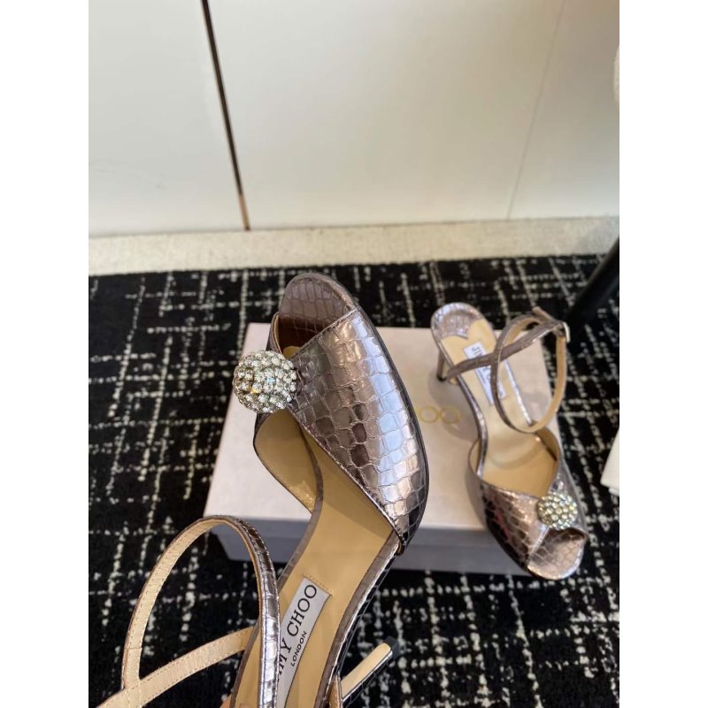 Jimmy Choo Round Toe Sandals SH010363