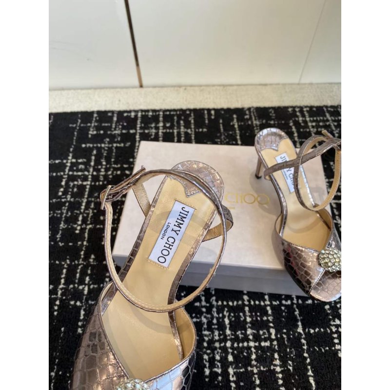 Jimmy Choo Round Toe Sandals SH010363