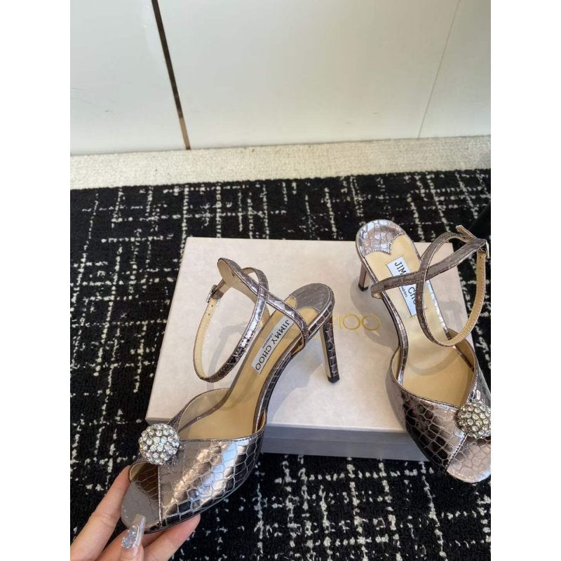 Jimmy Choo Round Toe Sandals SH010363