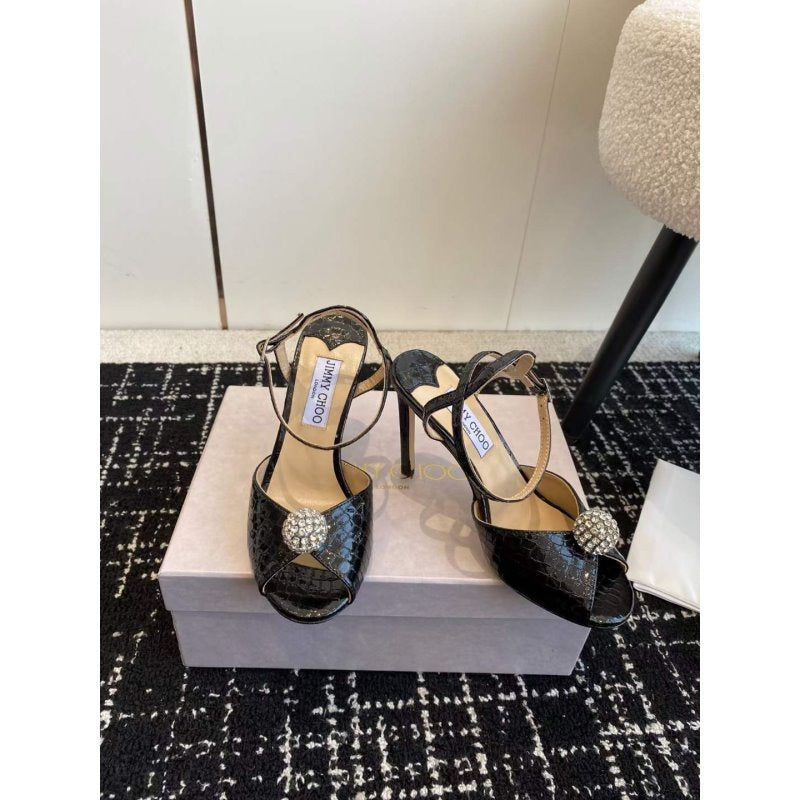 Jimmy Choo Round Toe Sandals SH010364