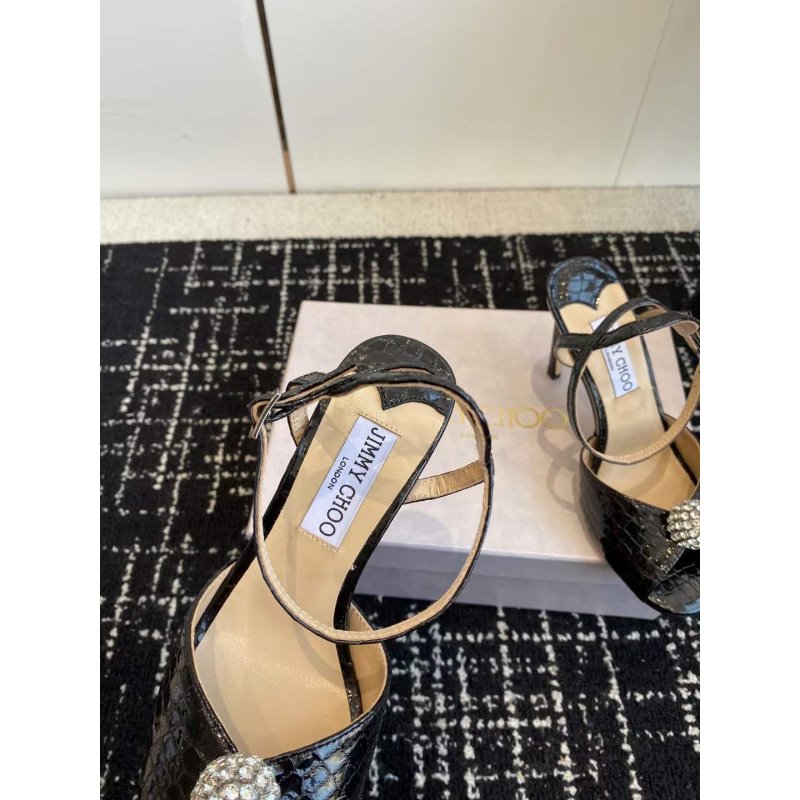 Jimmy Choo Round Toe Sandals SH010364