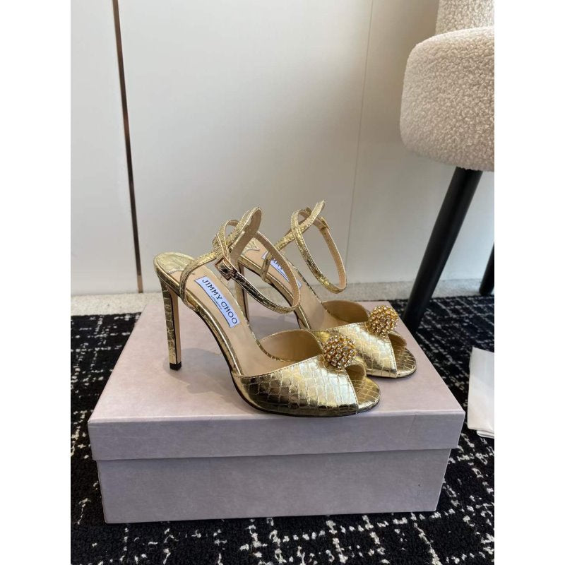 Jimmy Choo Round Toe Sandals SH010365