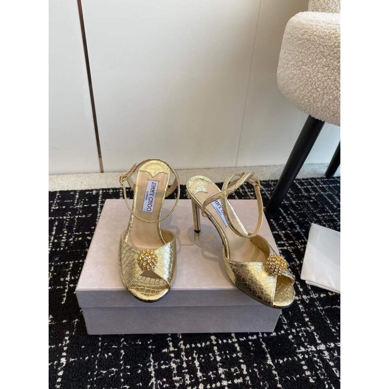 Jimmy Choo Round Toe Sandals SH010365
