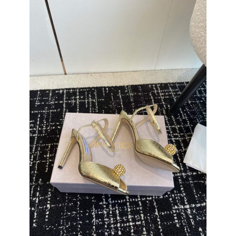 Jimmy Choo Round Toe Sandals SH010365