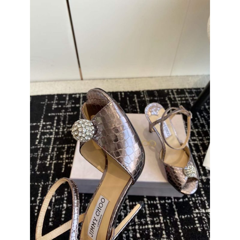 Jimmy Choo Round Toe Sandals SH010366