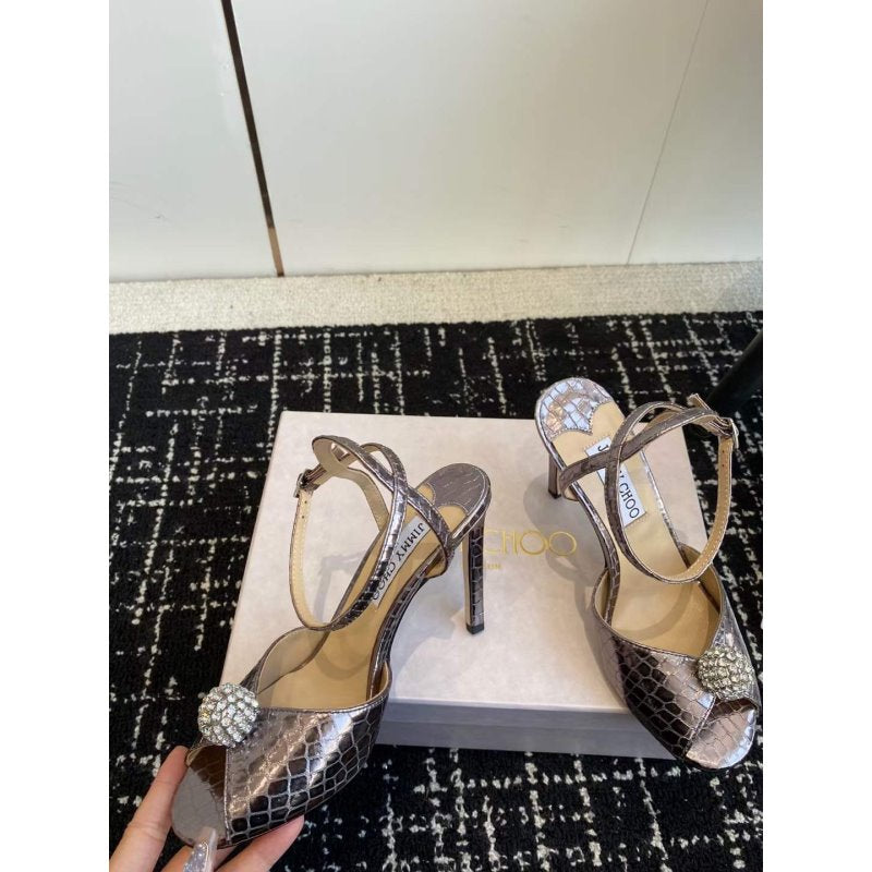 Jimmy Choo Round Toe Sandals SH010366