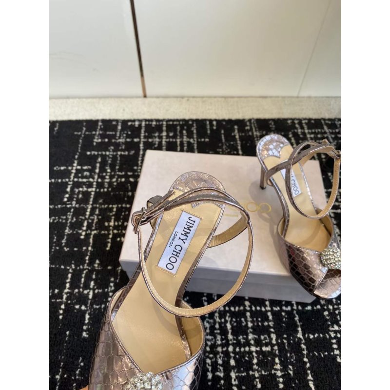 Jimmy Choo Round Toe Sandals SH010366