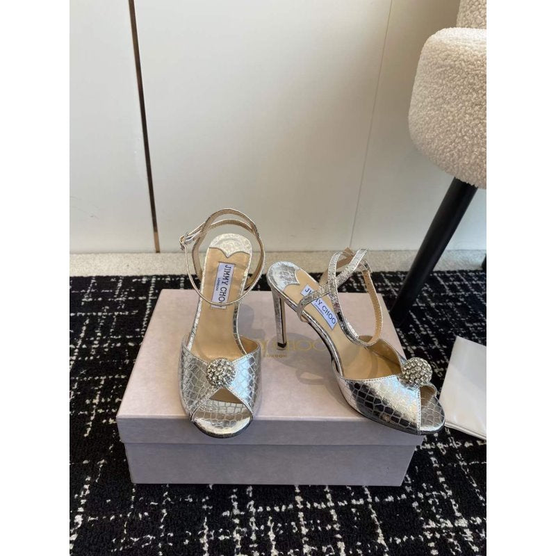Jimmy Choo Round Toe Sandals SH010367