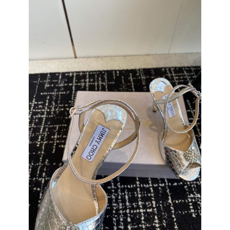 Jimmy Choo Round Toe Sandals SH010367