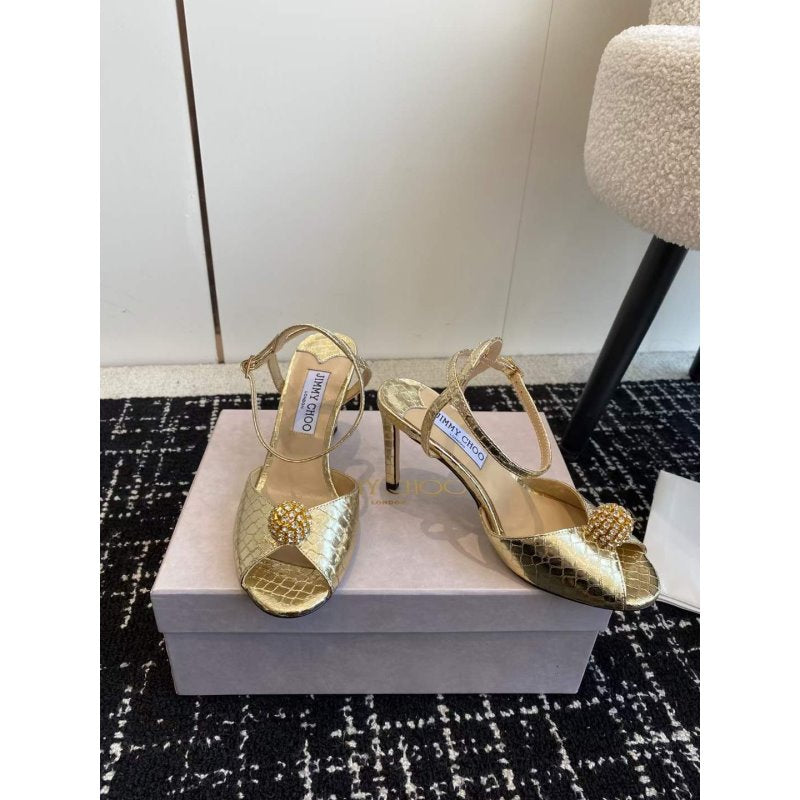 Jimmy Choo Round Toe Sandals SH010368