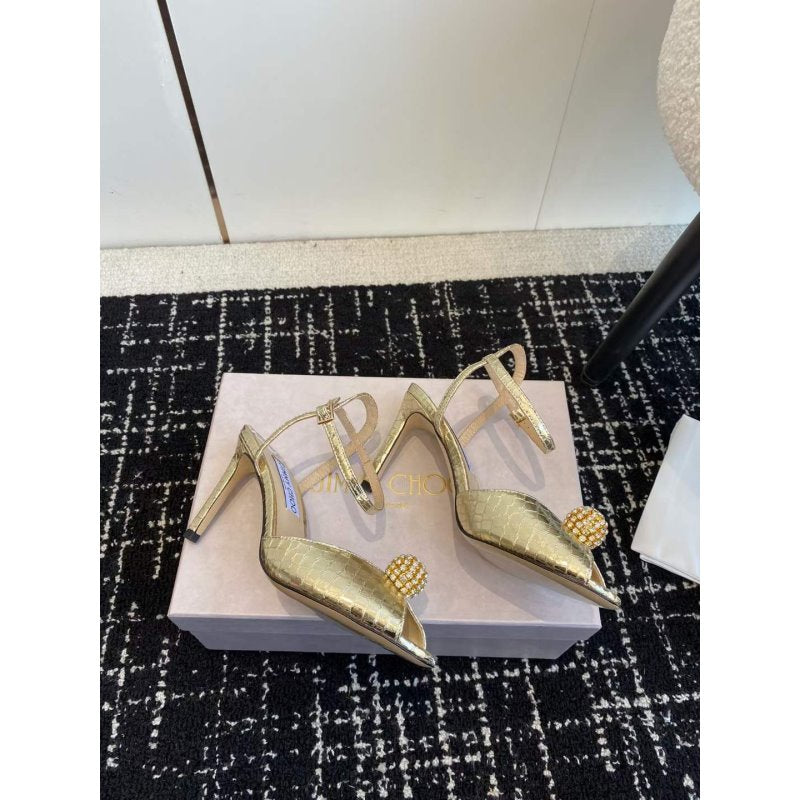 Jimmy Choo Round Toe Sandals SH010368