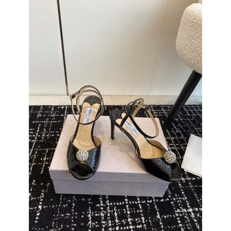 Jimmy Choo Round Toe Sandals SH010369