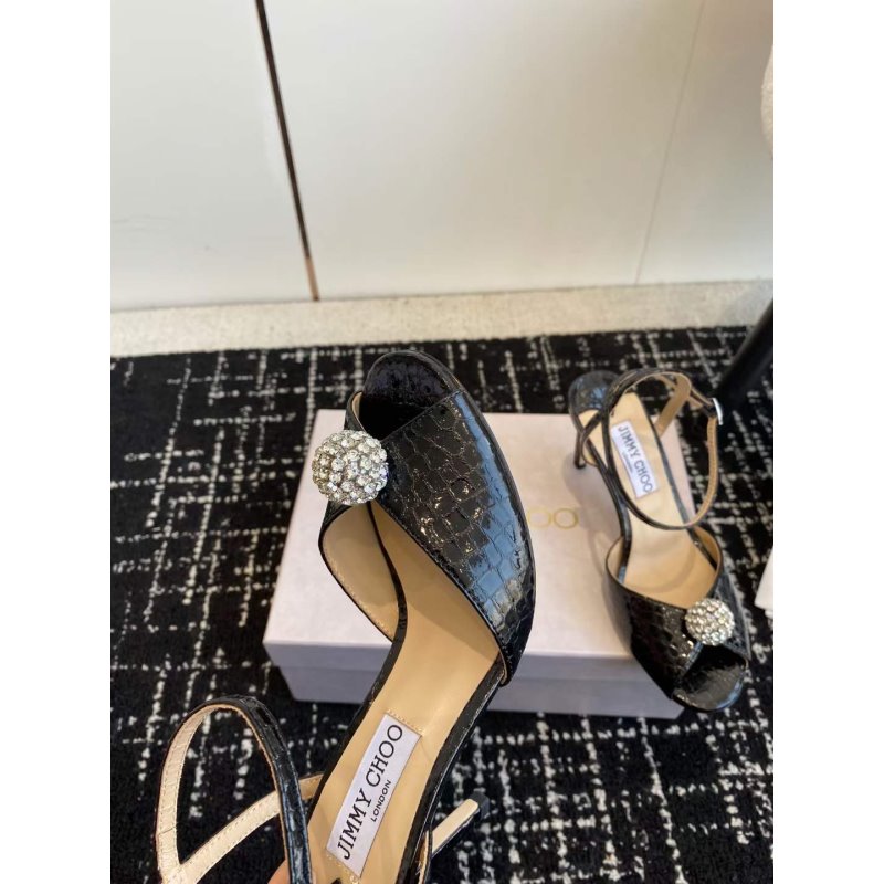 Jimmy Choo Round Toe Sandals SH010369