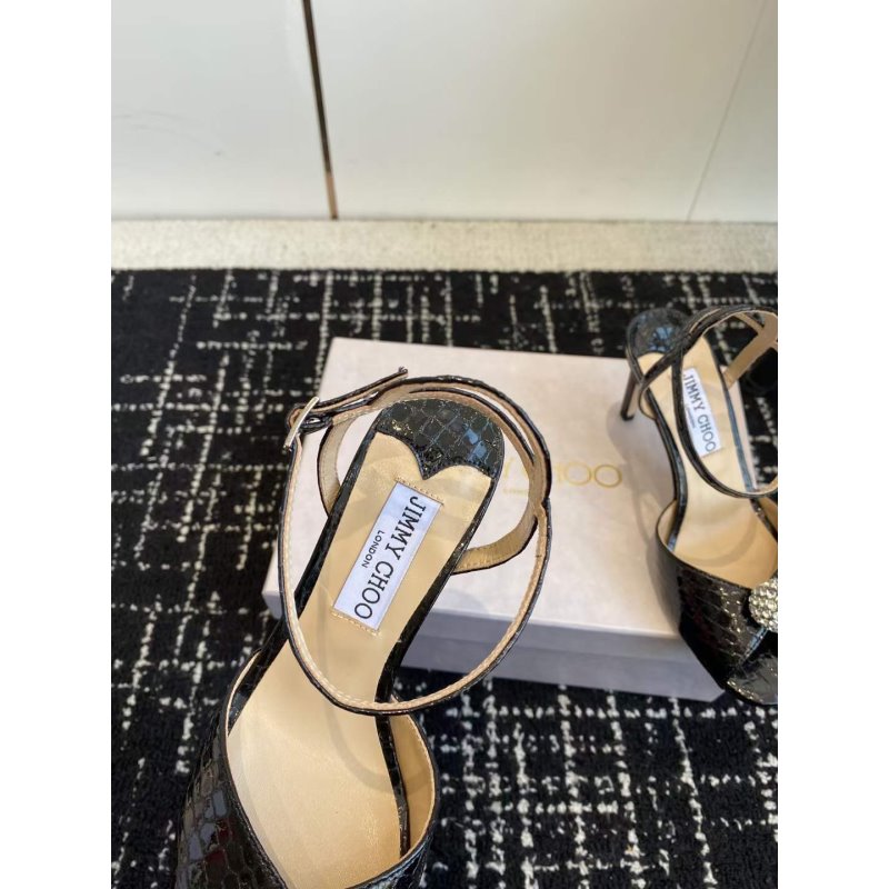 Jimmy Choo Round Toe Sandals SH010369