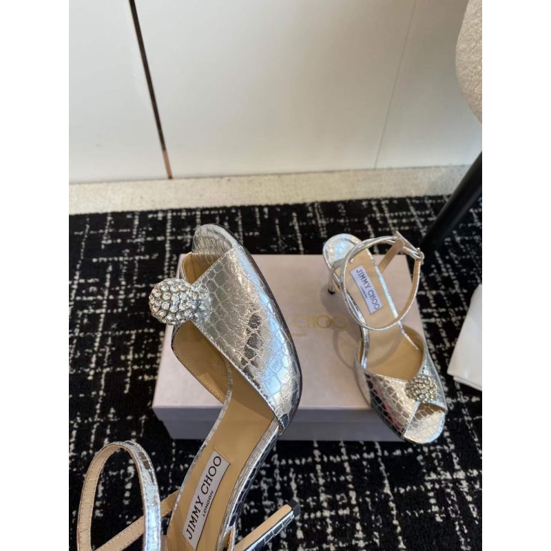 Jimmy Choo Round Toe Sandals SH010372