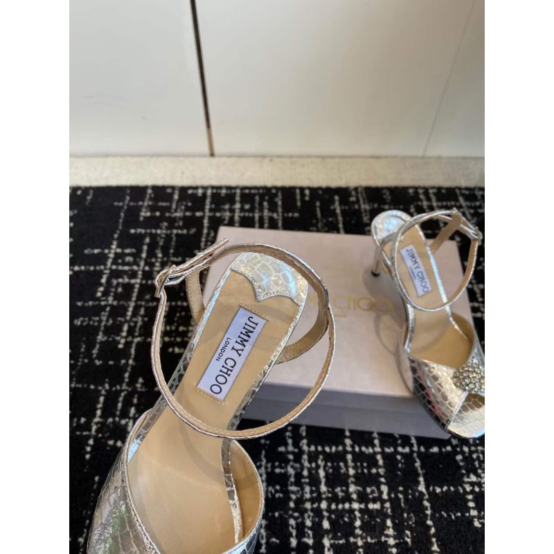 Jimmy Choo Round Toe Sandals SH010372