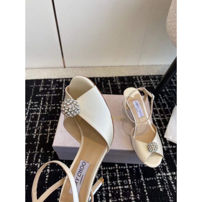 Jimmy Choo Round Toe Sandals SH010374