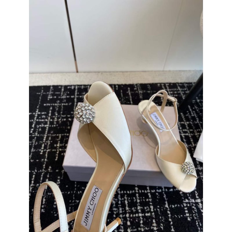Jimmy Choo Round Toe Sandals SH010376