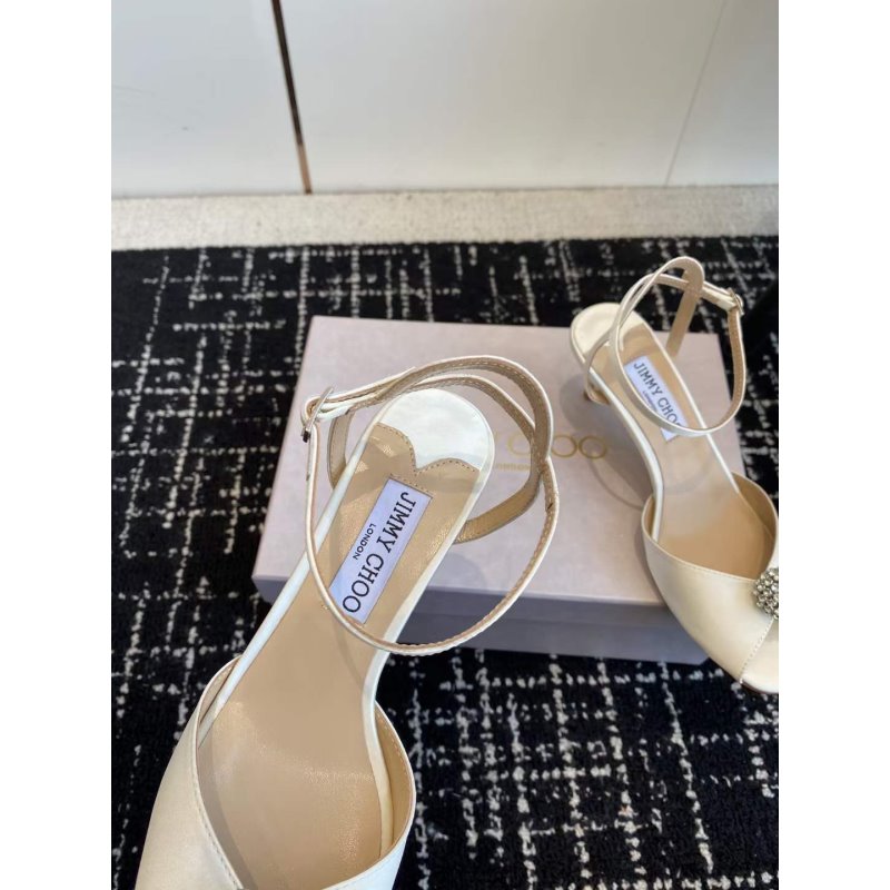 Jimmy Choo Round Toe Sandals SH010376