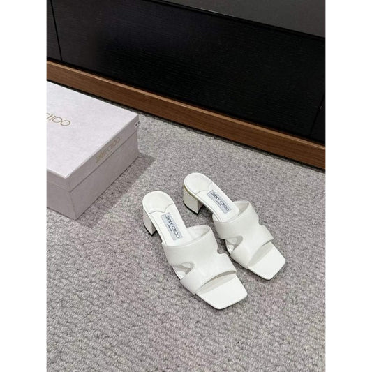 Jimmy Choo Square Head Slippers  SH011116